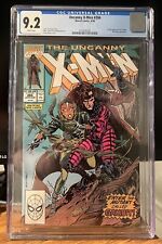 Uncanny X-Men 266 CGC 9.2 -White Pages- 1st Gambit In Continuity 1990 Major Key picture