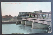 Charlestown Bridge Boston MA Posted DB Postcard picture