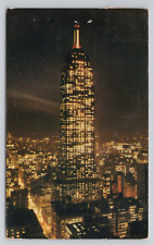 Postcard Empire State Building New York 1958 picture