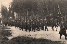 Military CPA - 64. Camp de Mailly - Arrival of a Regiment picture