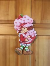 Strawberry Shortcake vintage style plaque wooden 1/2” thick ready to display  picture