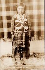 INDIANS, A Future Yakima Chief in WASHINGTON Real Photo Postcard picture