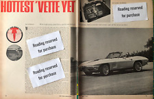Vintage 1967 Chevrolet Corvette 427 Stingray original article A319 picture