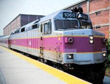 2001 Massachusetts Bay Transportation Authority Commuter Train 8.5x11 PHOTO picture