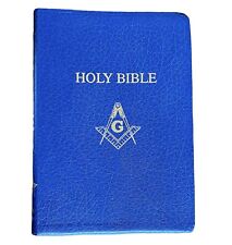 Holy Bible KJ Master Mason Edition Study Helps 1991 Heirloom Publishers *PHOTOS* picture