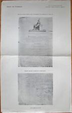 Gazette des Tribunaux 1904 French Print of Napoleon Bonaparte Document Decret picture