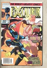 Excalibur #111-1993 vf 8.0 Marvel Newsstand Variant / the return of Ogun Make BO picture