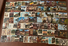 Lot of 105 Assorted Illinois Postcards- Wide Variety- 60s,70s,80s picture