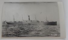 Steamship Steamer MERION real photo postcard RPPC picture