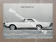 Historic 1966 Lincoln Continental Advertising Postcard 1 picture