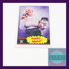 2021 Topps WWE Living Set Franky Monet #68 Pro Wrestling Card Online Only picture