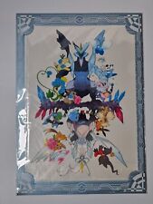 Pokemon BlackWhite2 Pokemon Center 2012 Limited Post Card Clear File set In seal picture