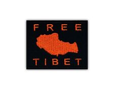 Flag of Free Tibet Patch/Badge Embroidered picture