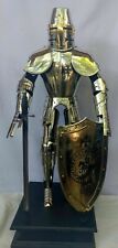 Medieval Knight Templar Armor Suit (Miniature) With Shield 2 Feet picture