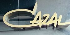 CAZAL Logo Retail Countertop Display- 3D SIGN- In Great Condition - Bronze picture