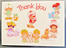 1983 STRAWBERRY SHORTCAKE THANK YOU POSTCARD - AMERICAN GREETINGS CORP picture