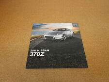 2011 Nissan 370Z 370 Z sales brochure dealer literature 36 page ORIGINAL picture
