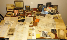 Huge Tyler Family Archive Civil War Photos Letters WW2 President Signed Ephemera picture