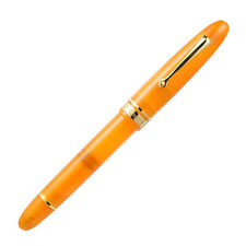 Omas Ogiva Fountain Pen in Arancione with Gold Trim - Broad Point picture