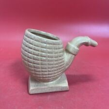Vintage MCM Ceramic Pipe Shaped Pipe / Tabacco Holder picture