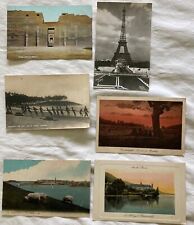 Vintage Postcards from Foreign Lands - lot of 6 picture