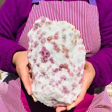 5.8LB TOP Natural Red Tourmaline Crystal Rough Mineral Healing Specimen 656 picture