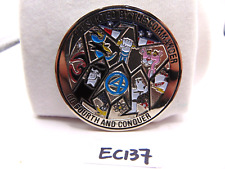 Challenge Coin Military Presented By Commander 4 4th Group Go Fourth & Conquer picture