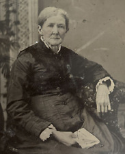 Civil War Era Tintype of Older Woman 1860’s picture