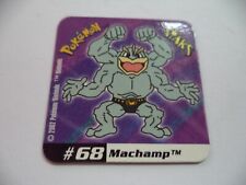 (WBI) SMALL POKÉMON STAKS MAGNET #68 MACHAMP LIGHTLY PLAYED / USED picture