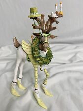 Christmas Reindeer Prancer Ornament Dash Away Collection By Patience Brewster 7” picture