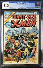 Giant-Size X-Men #1 CGC 7.0 WHITE Pages 1st App Of The New X-Men 1975 MCU Bronze picture