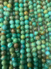 200 Pcs Rare Tibetan Natural Turquoise 6mm Beads  picture