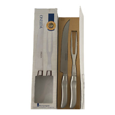 Oneida 2 Piece Carving Set Includes Knife Fork Stainless Steel Cutlery New picture