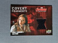 2021 Marvel Covert Fragments Black Widow Scarlett Johansson Catsuit #CF-10 picture