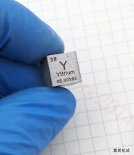 1pcs  Y Yttrium Pure≥99.9% 4.47g Carved Element PeriodicTable Cube 10x10x10mm picture