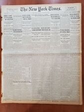 1921 JANUARY 13 NEW YORK TIMES-FRENCH CABINET OVERTHROWN 463 VOTES TO 125-NT809 picture