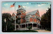 Albany NY-New York, Governor's Mansion, c1917 Vintage Souvenir Postcard picture