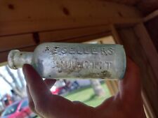 Antique Applied Top R. E. Sellers Druggist Pittsburgh Pennsylvania Bottle picture