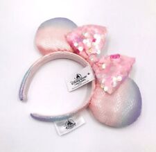 Disney Parks Sakura Pink Resort Shanghai 2020 Minnie Ears Cute Party Headband picture