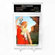 THE FOUR SEASONS: SPRING (Paul Cezanne) Card GBC #T243-L - Limited Edition /49 picture