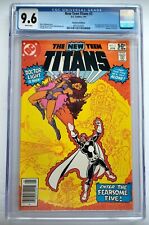 New Teen Titans #3 DC Comics White Pages 1981 CGC 9.6 picture