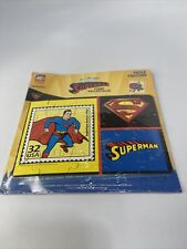 USPS Superman Stamp Collectible Puzzle Postcard 1998 SEALED AIC 098 98460044 picture