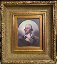 President George Washington Print In Ornate Gilt Gold Frame 17.5” x 18.5” x 3” picture