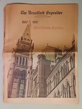 1867-1967 Centennial Edition The Brantford Expositor Newspaper picture