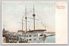 Ship Cabrillo Venice California CA c1907-1915 Antique Unposted Postcard picture