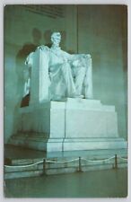 Postcard Lincoln Statue Memorial Washington DC (999) picture