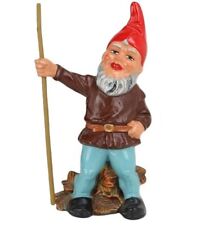 Vtg Heissner  gnome  dwarf W. Germany terra cotta 10 inches picture