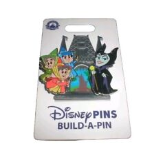 Disney Parks 2024 Build -A-Pin SLEEPING BEAUTY MALEFICENT & 3 FAIRIES Pin picture