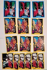 1991 Comic Images Deadpool Rookie Lot/15 60x3 55x6 is New Mutants 98 Cover 61x6 picture