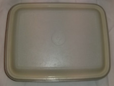 VINTAGE Tupperware Freeze N Save Ice Cream Keeper Container #1254-2 Lid #1255-1 picture